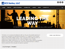 Tablet Screenshot of icsserka.com